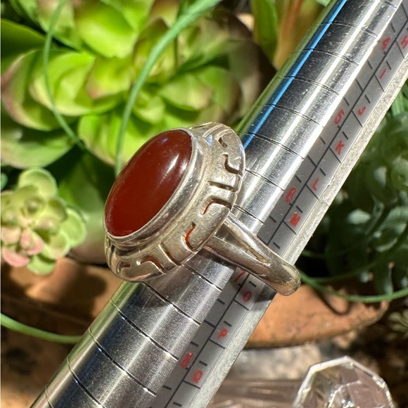 Carnelian ring - Picture 7 of 10